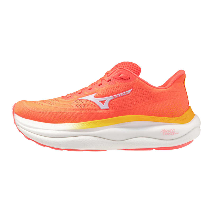 Mizuno WAVE SKY 9 Striking Coral/BaseballWhite/C